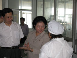 省領(lǐng)導(dǎo)、市領(lǐng)導(dǎo)來(lái)我司進(jìn)行視察、指導(dǎo)